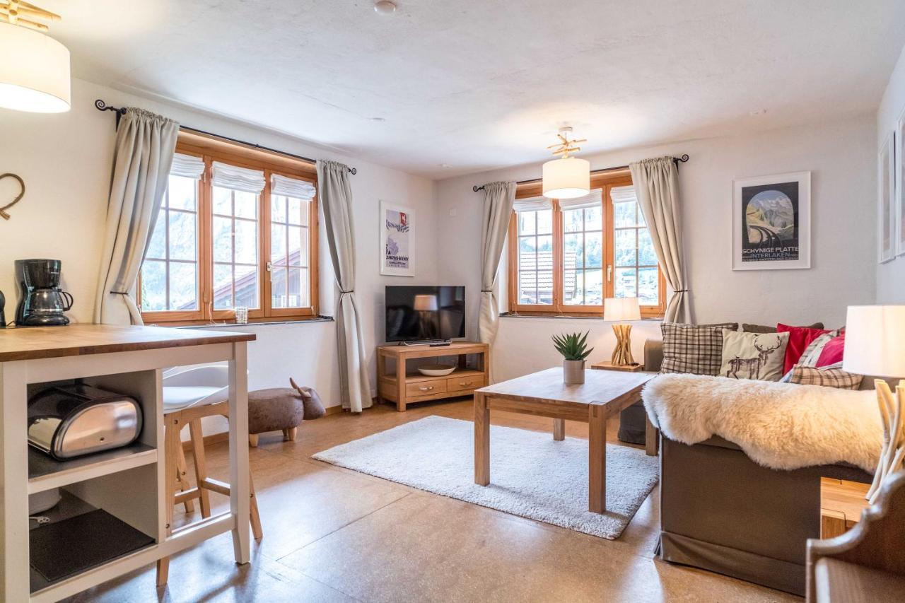 Apartment Rybibach Retreat - Griwa Rent Ag Lauterbrunnen Dış mekan fotoğraf